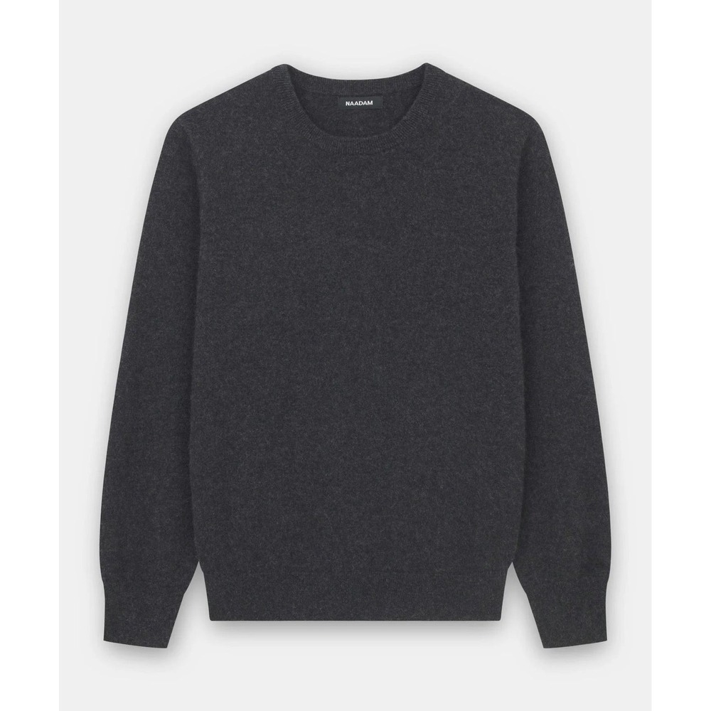 New With Tags NAADAM The Original 100% Cashmere Sweater Men's Gray Size XL